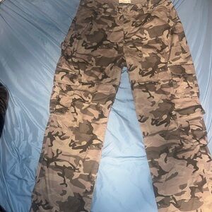 Abercrombie and Fitch Curve Love Cargos